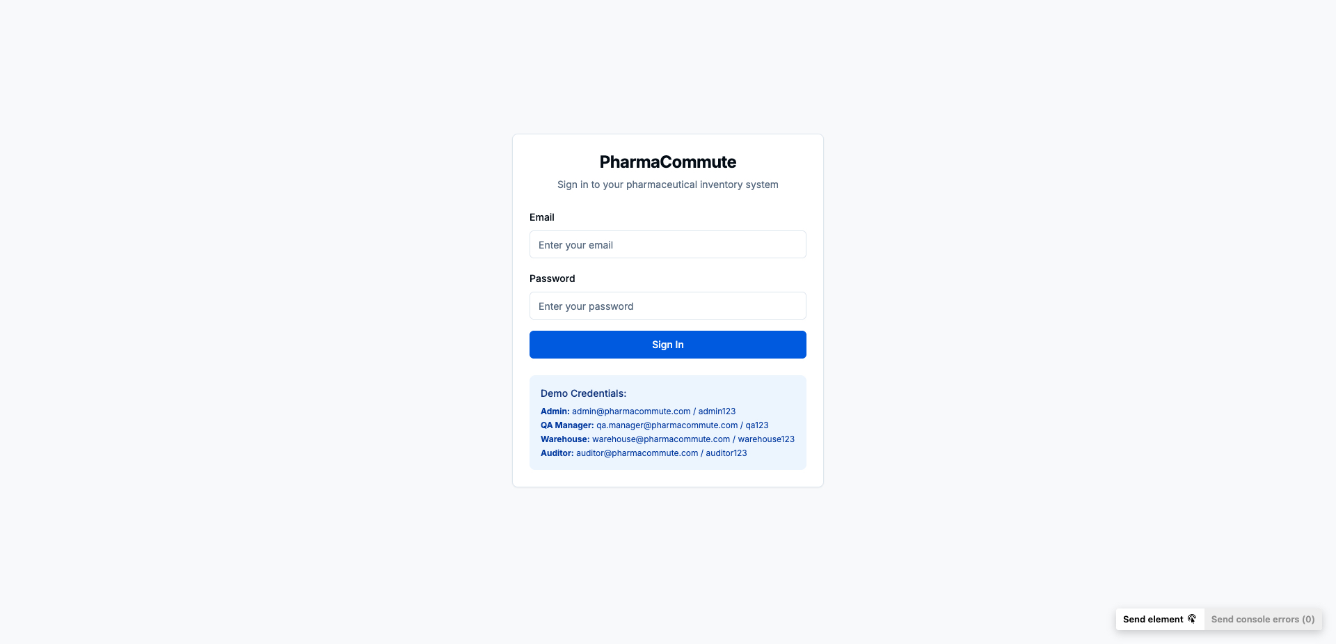 PharmaCommute Screenshot 1