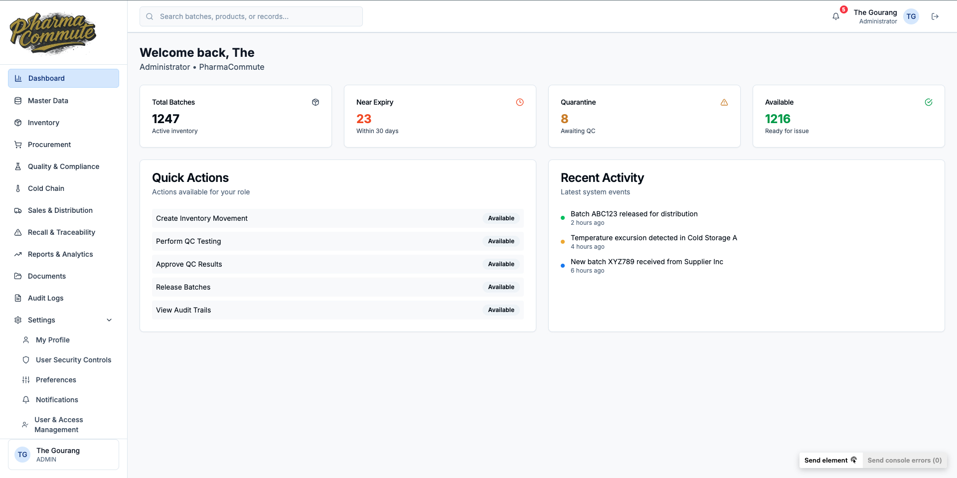 PharmaCommute Screenshot 2
