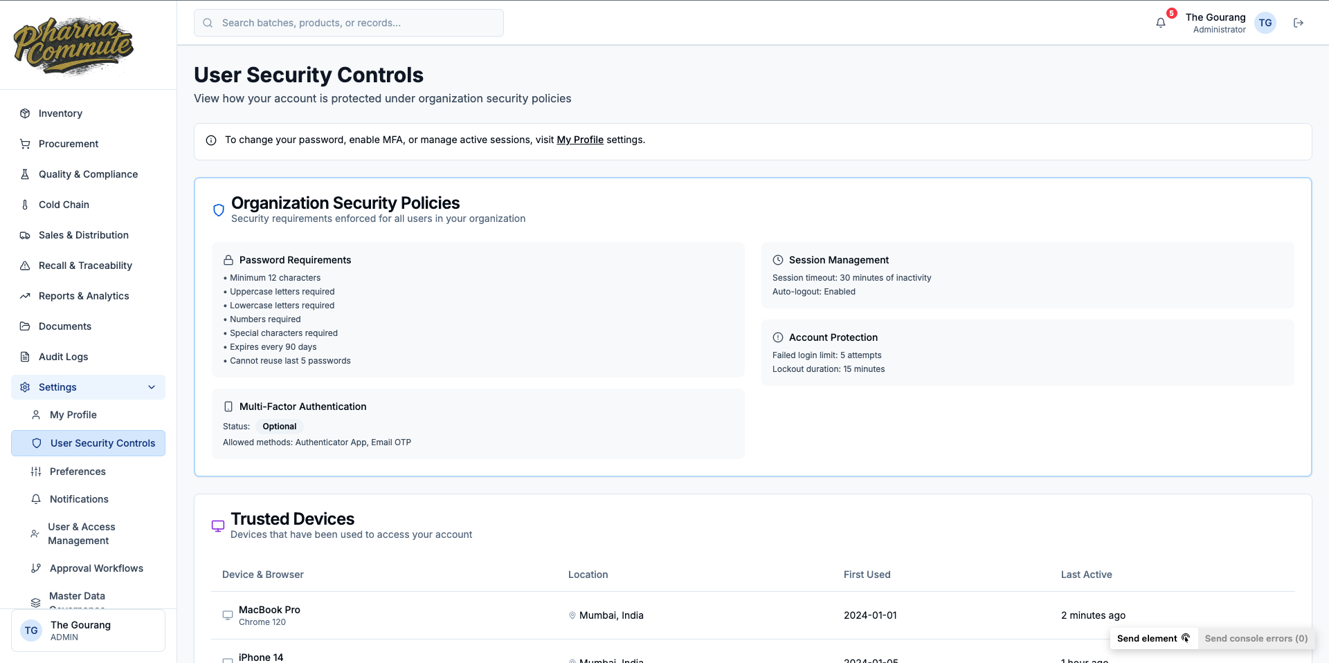 PharmaCommute Screenshot 4